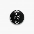 Death is a Cat Person Pin