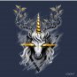 Deer Unicorn Pin