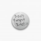 Don't Forget - Fullmetal Alchemist (Dark Grey) Pin