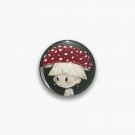 Fly Agaric Red Cap Mushrrom Fungus Pin
