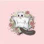 Flying Squirrel with Cherry Blossom Pin