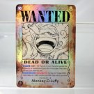 Proxy Monkey D Luffy OP05-119 Tcg One Piece OPCG WANTED & DEAD OR ALIVE Anime Card English Version