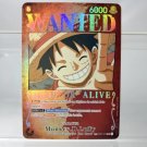 Proxy Monkey D Luffy ST01-012 Tcg One Piece WANTED & DEAD OR ALIVE OPCG Anime Card English Version
