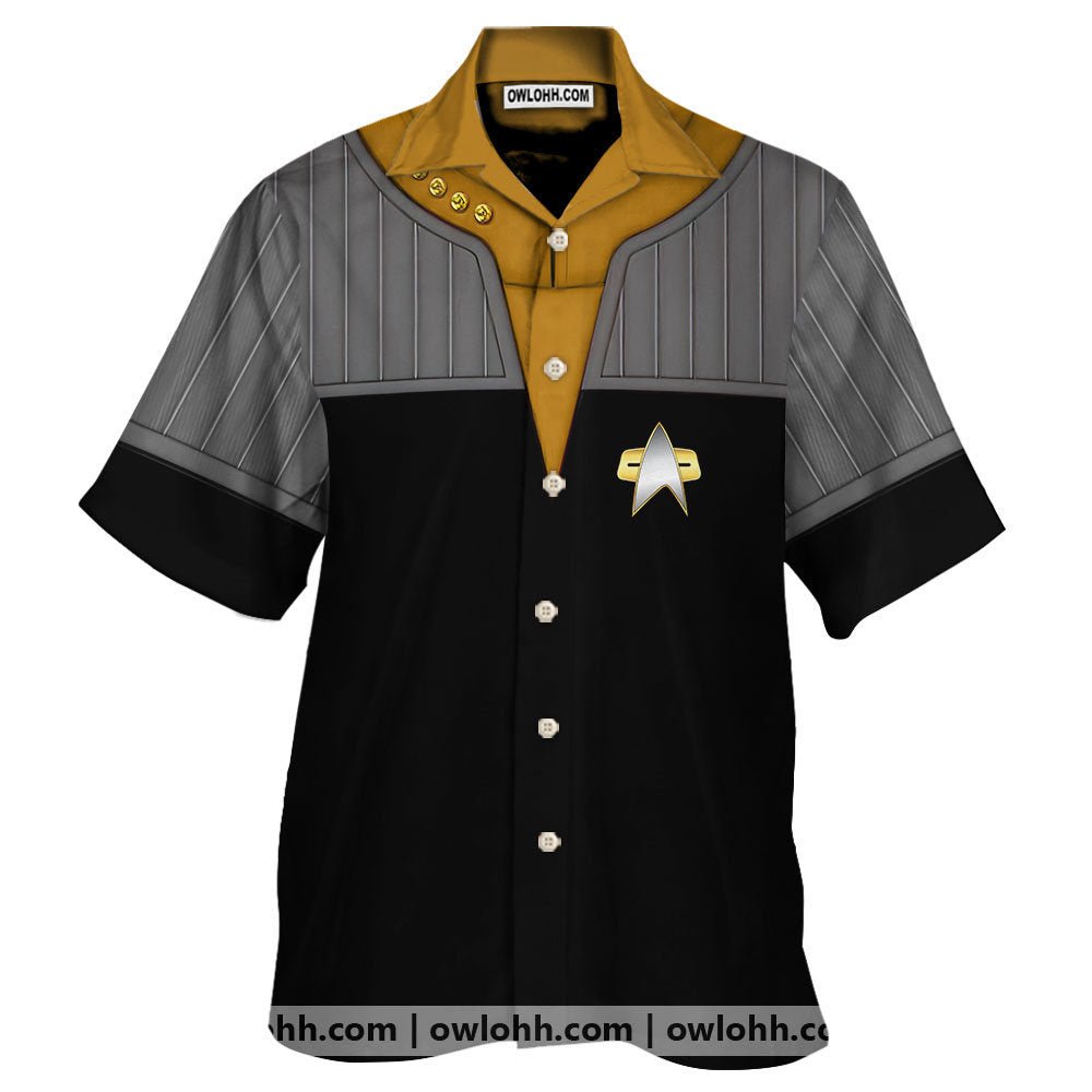 Modetrail Standard Uniform 2370s Command Division Fleece Hoodie Costume, Star Trek Costume S-5XL US Size, Gift For Him