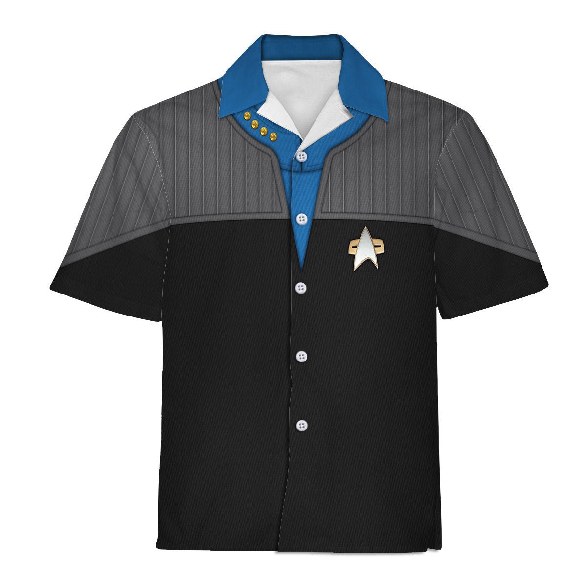 Modetrail Standard Uniform 2370s Command Division Fleece Hoodie Costume, Star Trek Costume S-5XL US Size, Gift For Him main image 0
