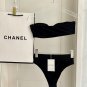 Balenciaga strapless split swimsuit suitable for various occasions ♀ Beach swimming poo