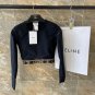Celine new high stretch fitness short yoga suit sports set~long sleeves Slim fit, lifted buttoc