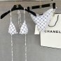 Chanel new bikini suitable for swimsuits in various scenarios ♀ Beach swimming pools, h_877