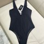 Chanel pearl one-piece swimsuit suitable for various swimsuits ♀ Beach swimming pools,