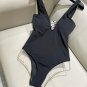 Chanel pearl one-piece swimsuit suitable for various swimsuits ♀ Beach swimming pools,_1104