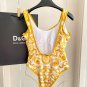 DG new printed one-piece swimsuit suitable for swimsuits in various scenarios ♀ Beach s