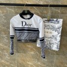 Dior new high stretch fitness short yoga suit sports set~long sleeves Slim fit, lifted buttocks