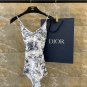 Dior swimsuit animal series print suitable for swimsuits in various scenes ♀ Beach swim