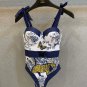 Dior two-piece swimsuit Is the new animated jungle swimsuit with gauze skirt suitable for swimm