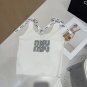 hundred and fiveMiumiu vest, super explosive when worn alone with a jacketOne size fits all