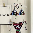 Pucci split bikini suitable as a swimsuit for various scenes ♀ Beach swimming pools, ho
