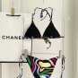 Pucci split bikini suitable as a swimsuit for various scenes &acirc;�� Beach swimming pools, ho