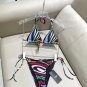 Pucci split bikini suitable as a swimsuit for various scenes ♀ Beach swimming pools, ho