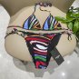 ucci split bikini suitable for swimsuits in various scenarios ♀ Beach swimming pools, h