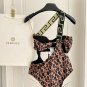 Versace one-piece swimsuit suitable for swimsuits in various scenarios &acirc;�� Beach swimming_864