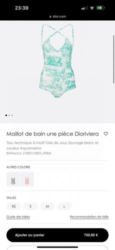 75 Dior's new bikini is a swimsuit suitable for various scenes &acirc;�� Beach swimming pools, hot spring
