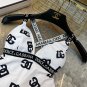 80 DG's new one-piece swimsuit with letter print is really super beautiful and suitable for various