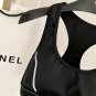 ALO new high stretch fitness long yoga suit sports set~small vest Slimming and lifting buttocks,