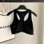 ALO new high stretch fitness long yoga suit sports set~small vest Slimming and lifting buttocks,
