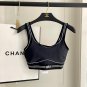 ALO new high stretch fitness long yoga suit sports set~small vest Slimming and lifting buttocks,_564