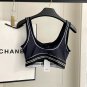 ALO new high stretch fitness long yoga suit sports set~small vest Slimming and lifting buttocks,_564