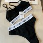 Alo trendy split bikini swimsuit, S M L_539