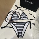 Balmain swimsuit, slim and beautiful upper body! Wearing very stylish SML