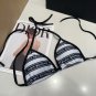 Balmain swimsuit, slim and beautiful upper body! Wearing very stylish SML