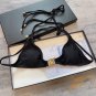 Celin  new bikini split swimsuit set, lace up bra (with chest cushion) SmL