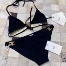 Celine Arc de Triomphe neck hanging bikini continues the classic minimalist style and exudes a se