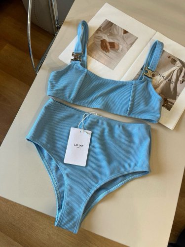 Celine's new bikini casual set, made of pure cotton fabric, S M L XL_955
