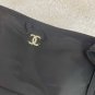 Chanel back color matching one-piece swimsuit black simple and atmospheric swimsuit suitable for