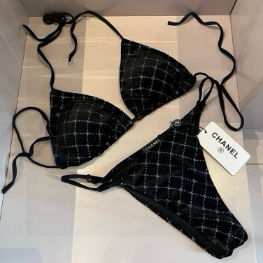 Chanel Corduroy Bikini S M L XL