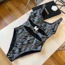 Chanel one-piece swimsuit, latest fabric S M L XL_68