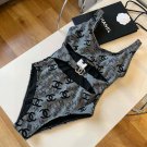Chanel one-piece swimsuit, latest fabric S M L XL_611