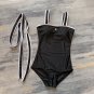 Chanel one-piece swimsuit, slim and beautiful on the upper body! Wearing very stylish SML_912