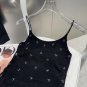 Chanel rhinestone vest with built-in coaster, super explosive when worn alone with a j_669