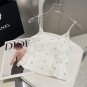 Chanel rhinestone vest with built-in coaster, super explosive when worn alone with a j_1004