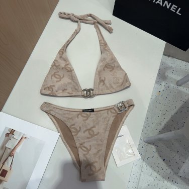 Chanel swimsuits are a must-have for fashionistas. Super body shape! SML_233