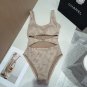 Chanel swimsuits are a must-have for fashionistas. Super body shape! SML_237