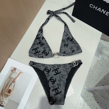 Chanel swimsuits are a must-have for fashionistas. Super body shape! SML_446