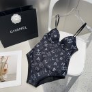 Chanel swimsuits are a must-have for fashionistas. Super body shape! SML_633