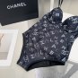Chanel swimsuits are a must-have for fashionistas. Super body shape! SML_633