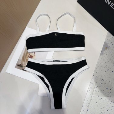 Chanel swimsuits are a must-have for fashionistas. Super body shape! SML_635