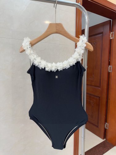 Chanel swimsuits are a must-have for fashionistas. Super body shape! SML_846